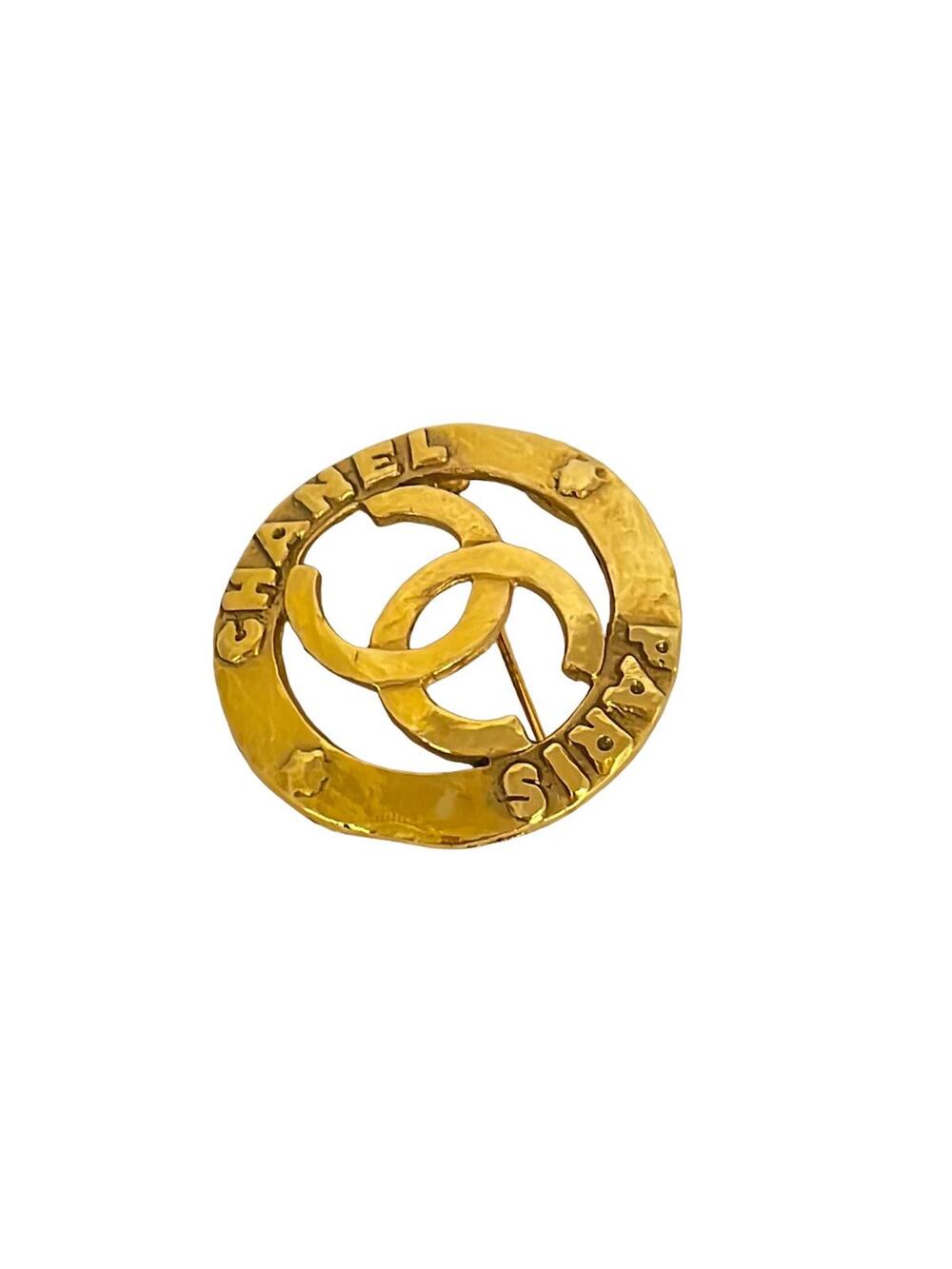 Chanel Gold Hardware Brooch #358453C56B